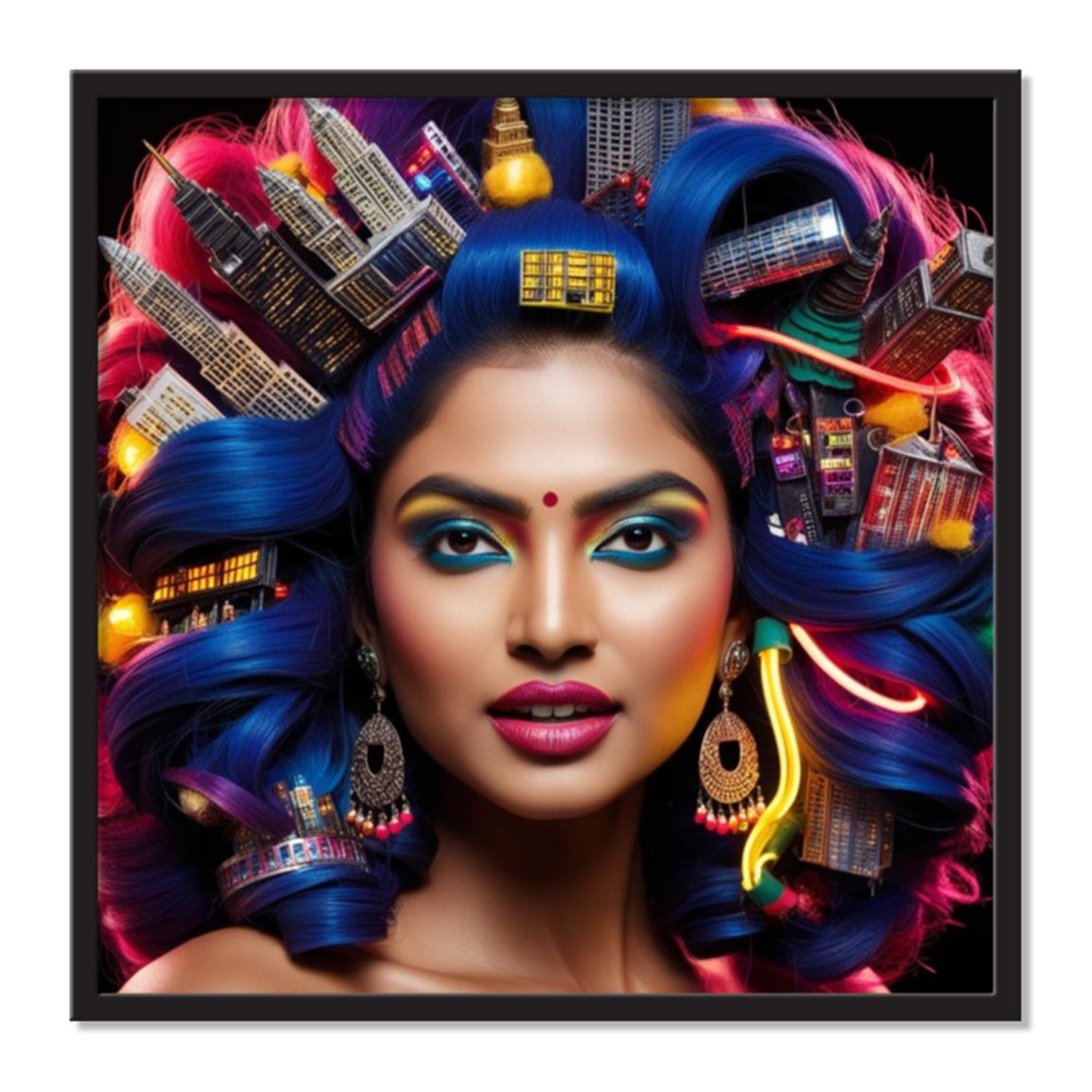 Beautiful Stunning Voluminous Wall Art For Elegant Home Look