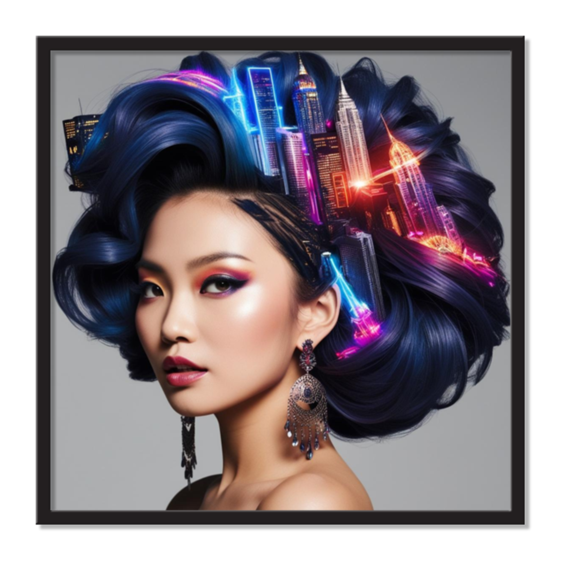 Beautiful Stunning Voluminous Wall Art For Elegant Home Look