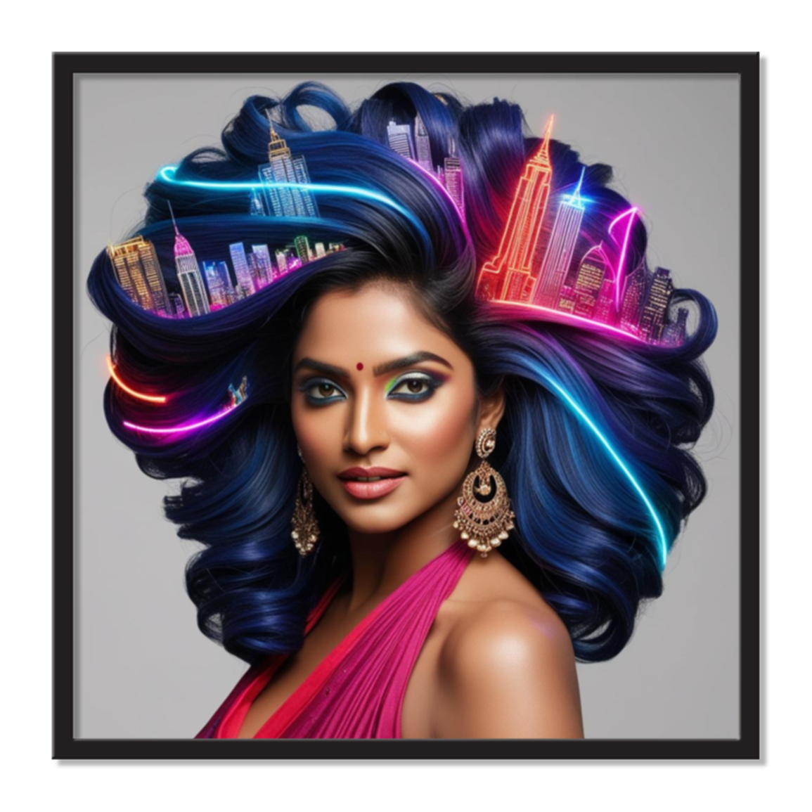 Beautiful Stunning Voluminous Wall Art For Elegant Home Look