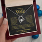 To My Beloved Wife | You Complete Me - Black & Yellow