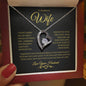 To My Beloved Wife | Eternal Love - Black & Gold