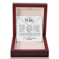 To My Beloved Wife | You Complete Me - White & Black