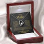 To My Beloved Wife | You Complete Me - Black & Yellow
