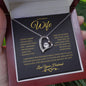 To My Beloved Wife | Eternal Love - Black & Gold