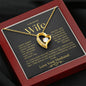 To My Beloved Wife | You Complete Me - Black & Yellow