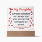To My Daughter | Never Outgrow My Heart