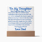 To My Daughter | Stay Awesome