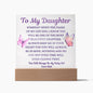 To My Daughter