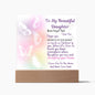 To My Daughter | Straighten Your Crown