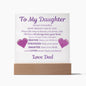 To My Daughter | Got Your Back