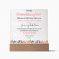 To My Granddaughter