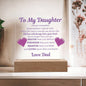 To My Daughter | Got Your Back
