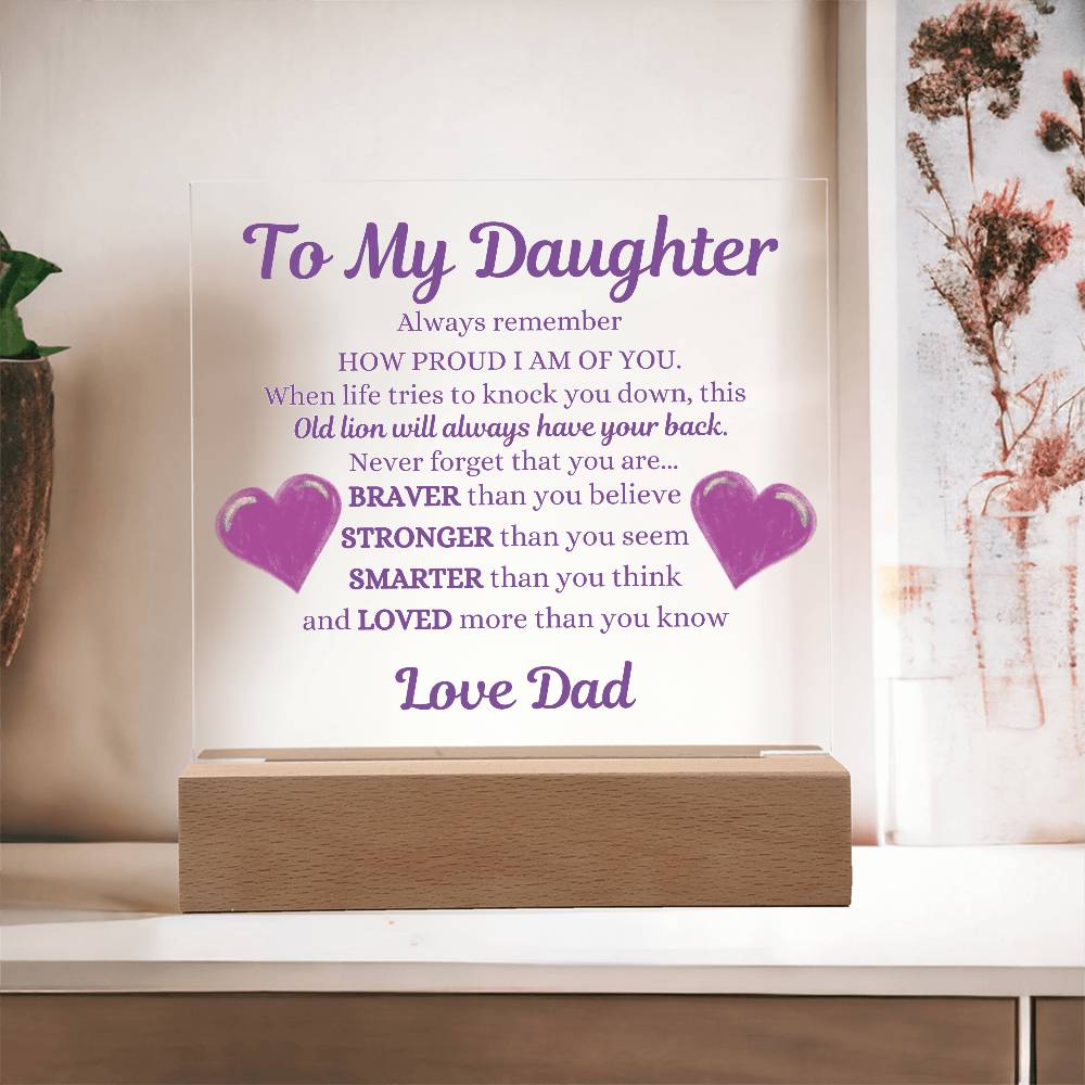 To my Daughter | Always Got Your Back