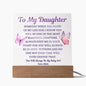 To My Daughter
