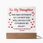 To My Daughter | Never Outgrow My Heart