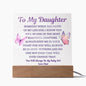 To My Daughter