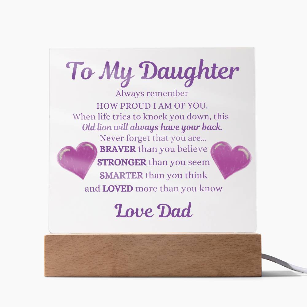 To my Daughter | Always Got Your Back