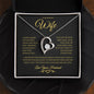 To My Beloved Wife | Eternal Love - Black & Gold