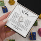 To My Beloved Wife | You Complete Me - White & Black