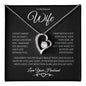 To My Beloved Wife | Black & White