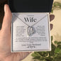 To My Beloved Wife | You Complete Me - White & Black