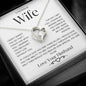 To My Beloved Wife | You Complete Me - White & Black