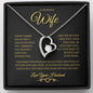 To My Beloved Wife | Eternal Love - Black & Gold