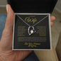 To My Beloved Wife | Eternal Love - Black & Gold