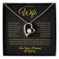 To My Beloved Wife | Eternal Love - Black & Gold