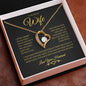 To My Beloved Wife | Eternal Love - Black & Gold