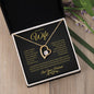 To My Beloved Wife | Eternal Love - Black & Gold