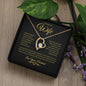 To My Beloved Wife | Eternal Love - Black & Gold