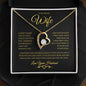 To My Beloved Wife | Eternal Love - Black & Gold