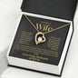 To My Beloved Wife | You Complete Me - Black & Yellow
