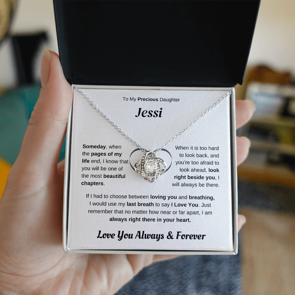 ⚫⚫To My Precious Daughter | No Matter How Far (Personalized Elegant White & Black)⚫⚫