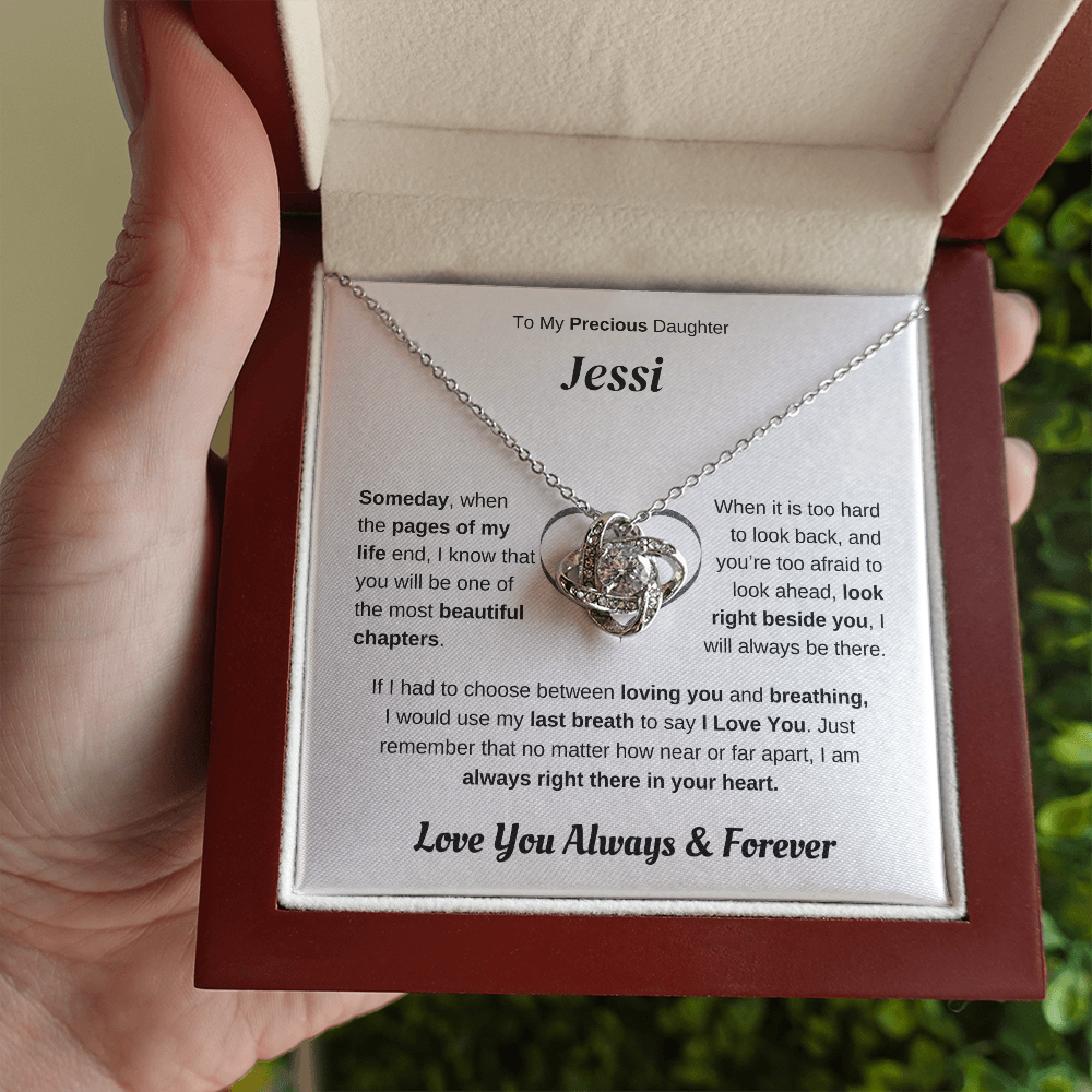 ⚫⚫To My Precious Daughter | No Matter How Far (Personalized Elegant White & Black)⚫⚫