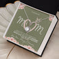 "To My Beloved Mother" Heart Necklace | Straighten Your Crown