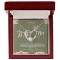 "To My Beloved Mother" Heart Necklace | Straighten Your Crown