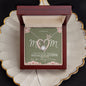 "To My Beloved Mother" Heart Necklace | Straighten Your Crown