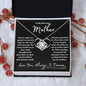 To My Beloved Mother| You Are Appreciated Love Knot Necklace