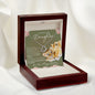 "To My Beautiful Daughter" Heart Necklace