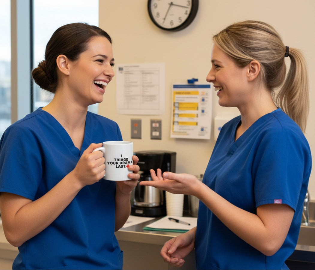 "I triage Your Drama Last" 11oz Mug for Nurses