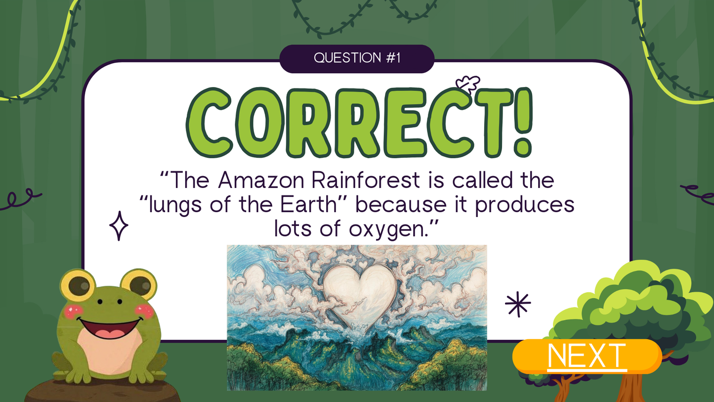20 FUN JUNGLE TRIVIA TRUE or FALSE QUIZ FOR KIDS AGES 5-12(Parent Approved)