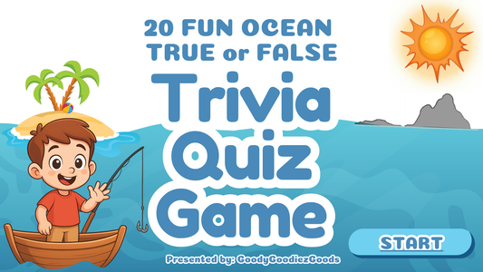 20 FUN OCEAN TRUE OR FALSE TRIVIA QUIZ FOR KIDS AGES 5-12(Parent Approved)