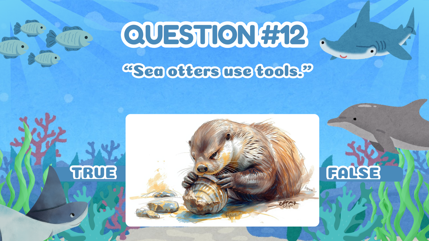 20 FUN OCEAN TRUE OR FALSE TRIVIA QUIZ FOR KIDS AGES 5-12(Parent Approved)