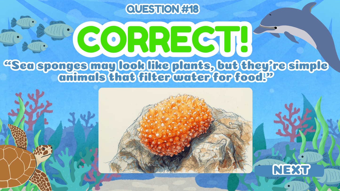 20 FUN OCEAN TRUE OR FALSE TRIVIA QUIZ FOR KIDS AGES 5-12(Parent Approved)