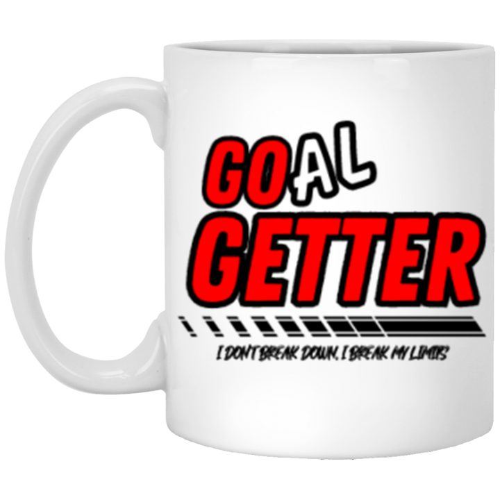 GO(AL) GETTER White Mug