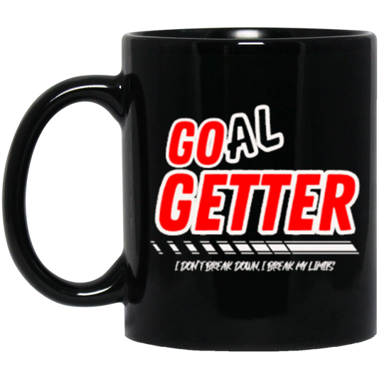 GO(AL) GETTER Black Mug