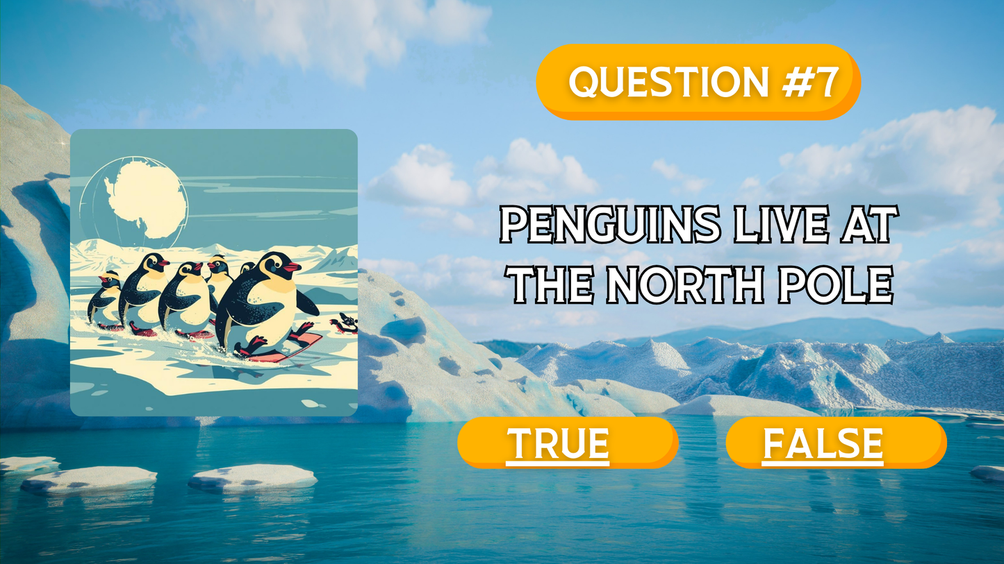 20 FUN SCIENCE TRIVIA TRUE or FALSE FACTZ QUIZ #1 FOR KIDS AGES 5-12(Parent Approved)