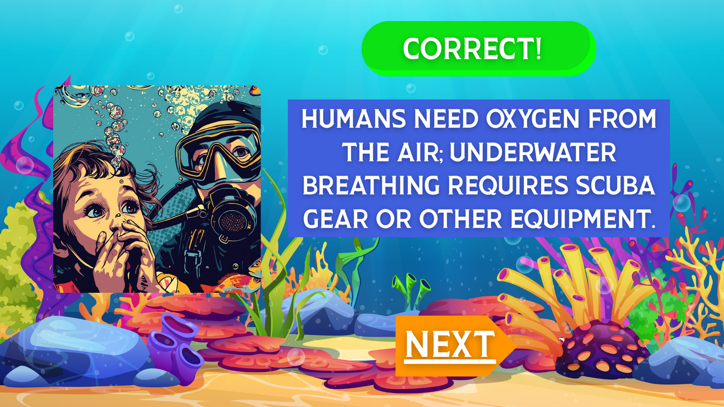 20 FUN SCIENCE TRIVIA TRUE or FALSE FACTZ QUIZ #1 FOR KIDS AGES 5-12(Parent Approved)